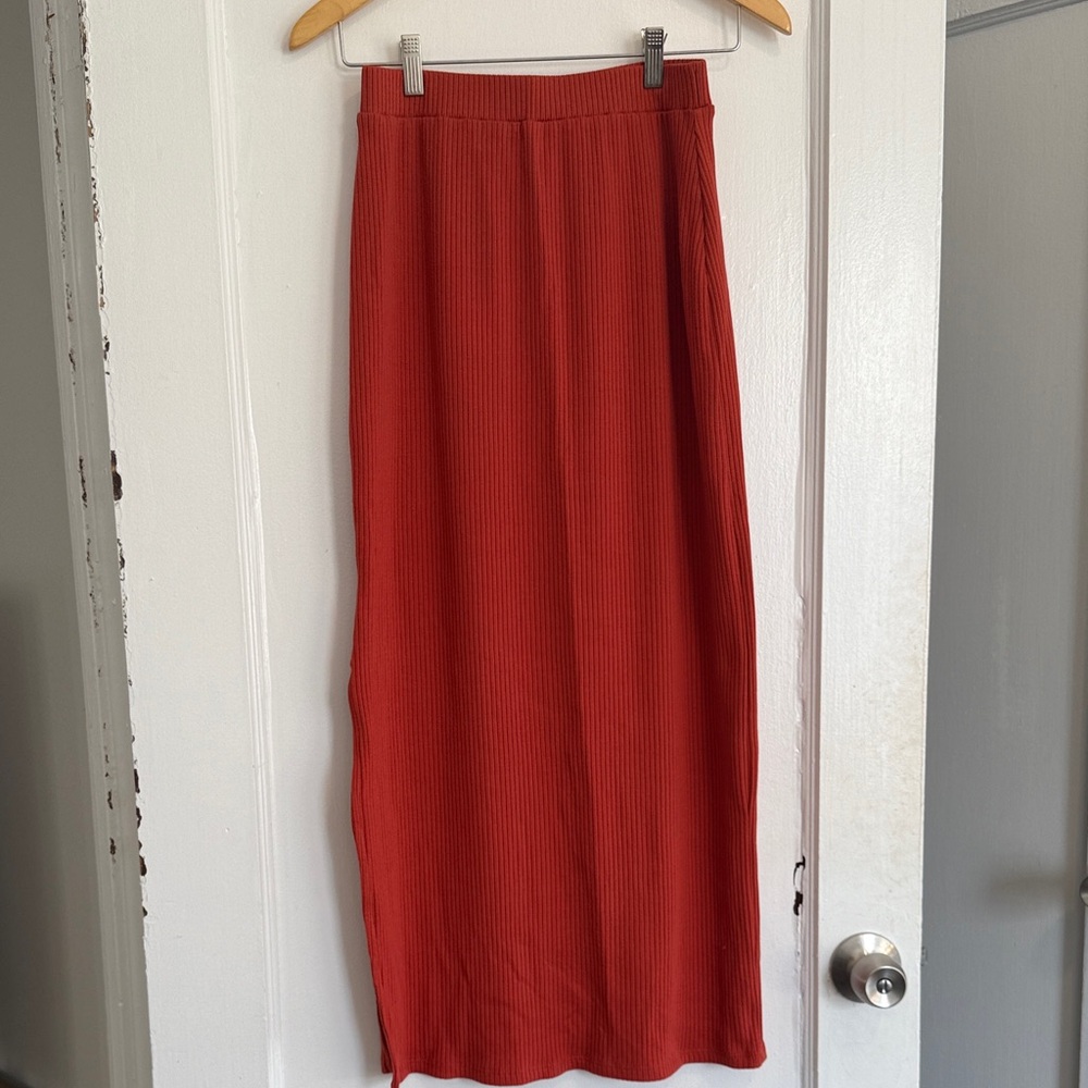 Old Navy Women's Burnt Orange Maxi Skirt Size:XS